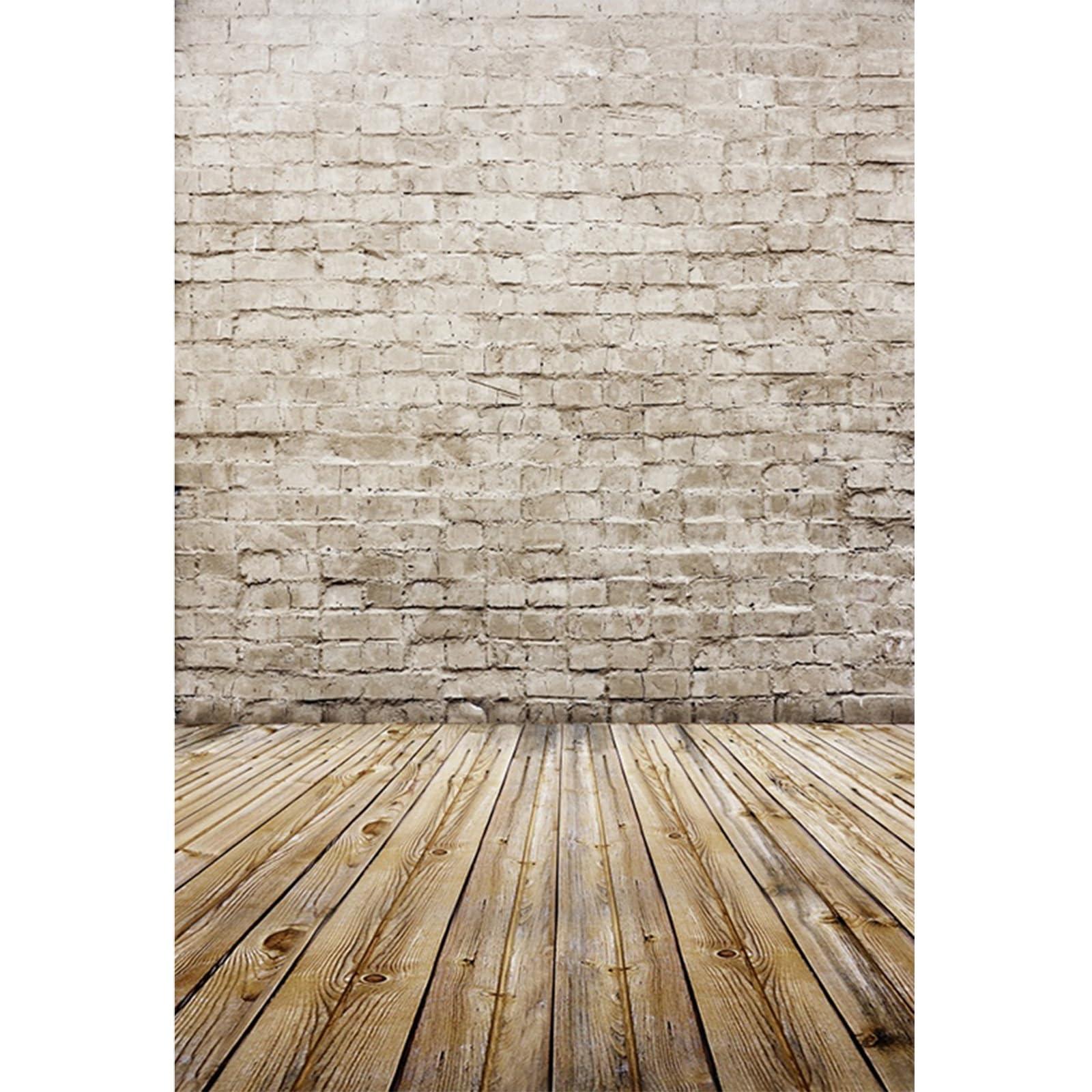 YongFoto 5x7ft Vinyl Photography Backdrop Old Interior with Brick Wall and Wooden Floor Backdrops for Photo Shoots Newborn Lovers Party Adult Kids Baby Personal Portrait Photo Background Studio Props