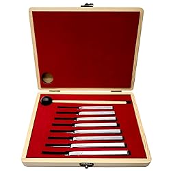 8 Packs Tuning Fork Set With Striking Hammers
