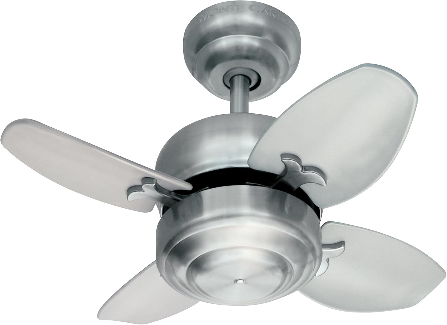 Monte Carlo 4mc20bs Mini 20 Ceiling Fan With Pull Chain For Small