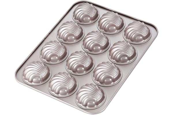 Aogvna 6 Cup Baking Cat Heavy Madeleine Mold Nonstick Pan Small 並行輸入品 ディズニープリンセスのベビーグッズも大集合 Madeleine