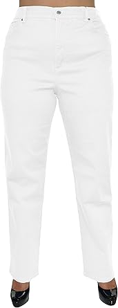gloria vanderbilt amanda jeans white