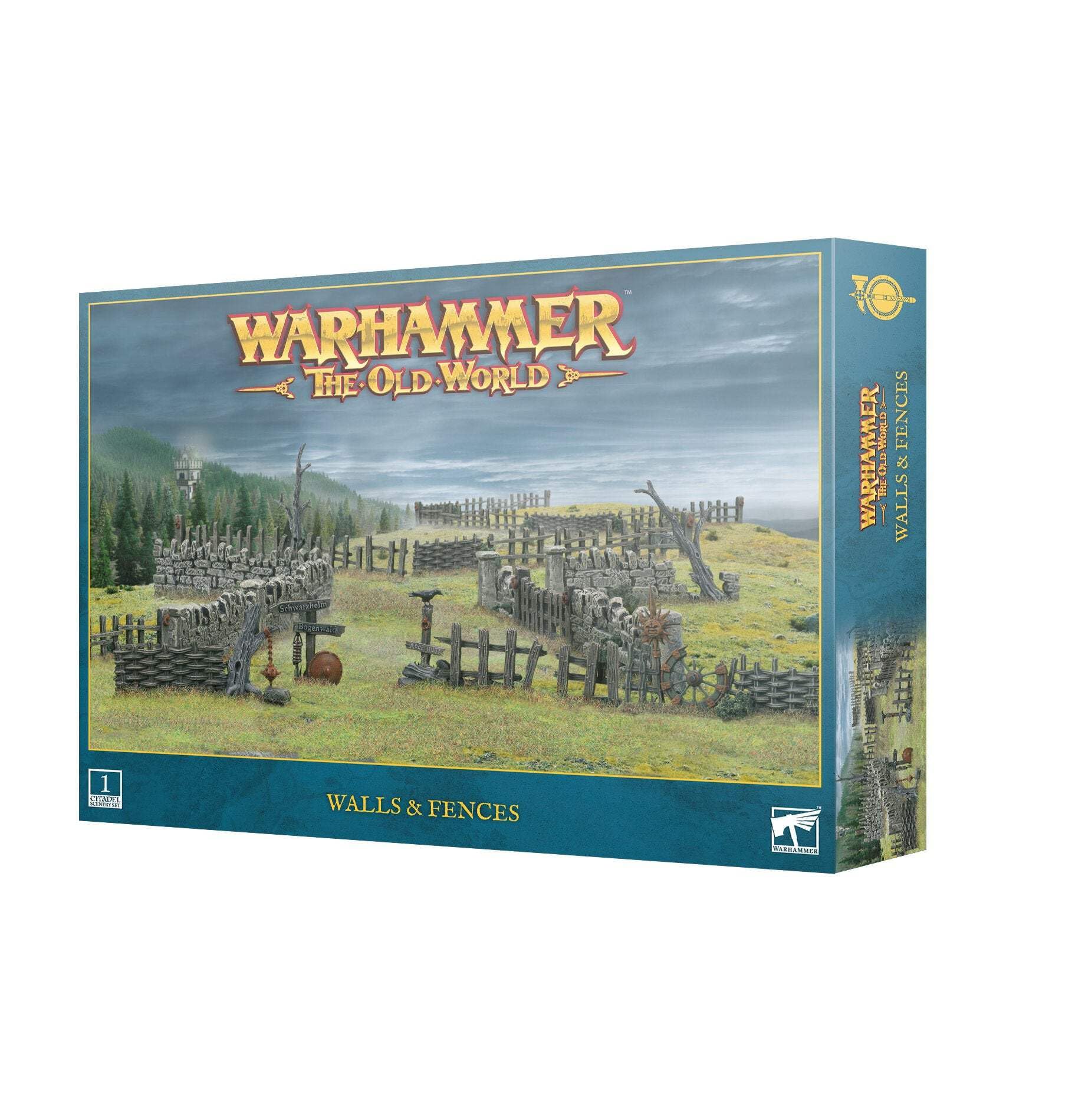 Games Workshop - Warhammer - The Old World: Walls and Fences (Scenery Set)