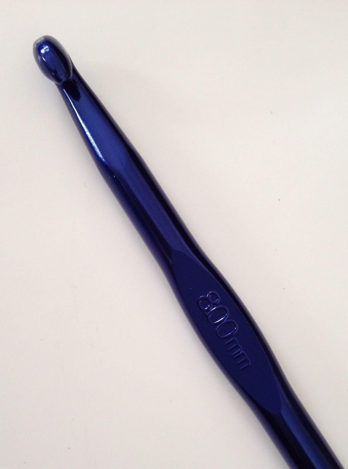 8.0mm Random Color Crochet Hooks Aluminum Crochet Hook Knitting Weaving Craft Yarn Large Tools Needlecrafts Length 6"