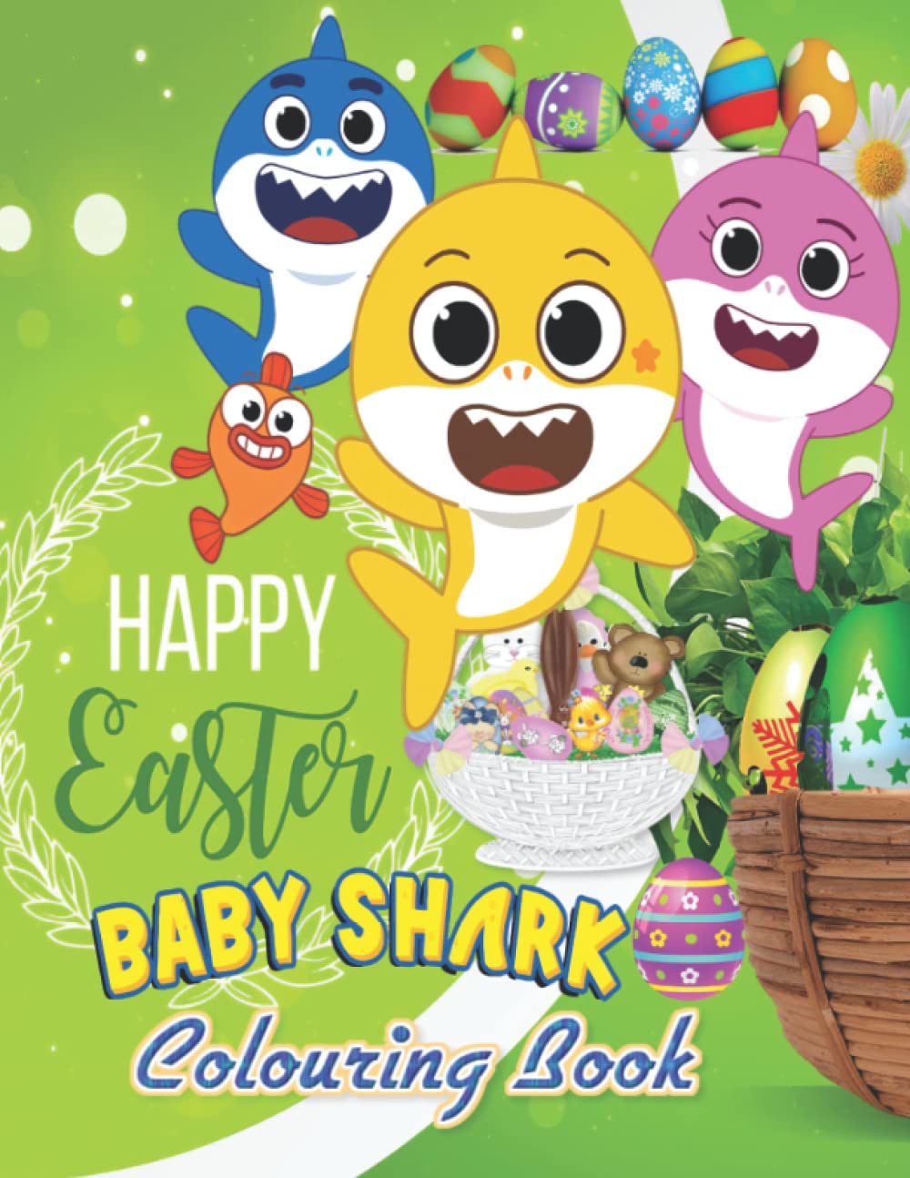 680 Baby Shark Easter Coloring Pages Best HD - Coloring Pages Printable