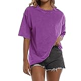 Tuislay Oversized Tshirt Shirts for Women Vintage