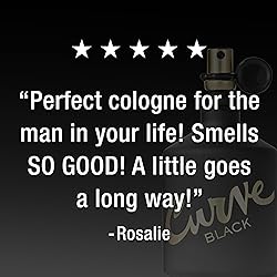 Curve Black For Men, Cologne Spray with Casual Day