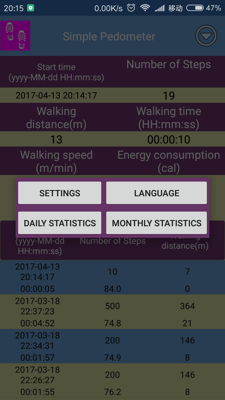 Simple Pedometer Pro - Thumbnail 5