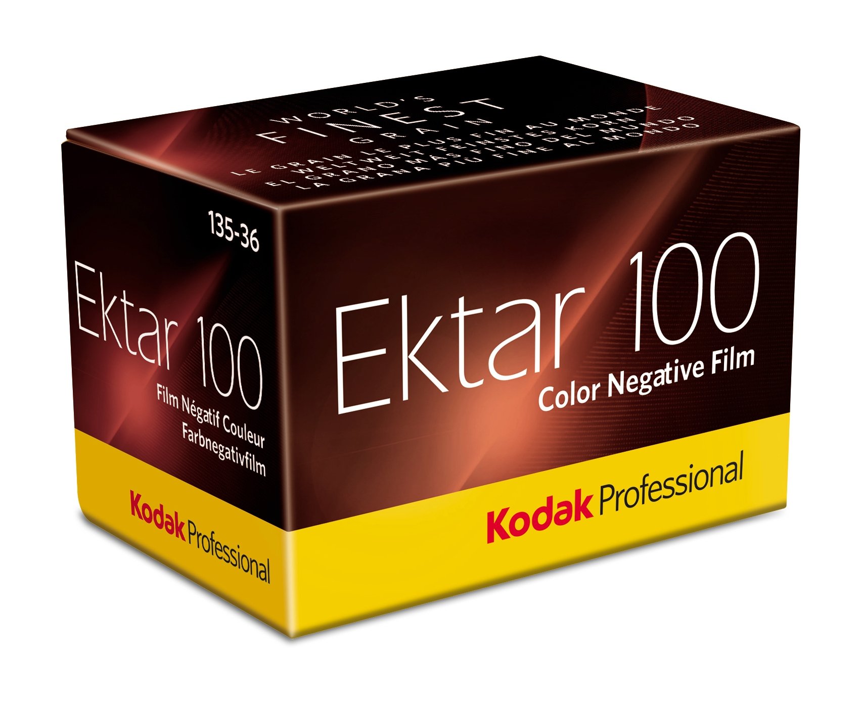 Kodak Professional Ektar 100 – 135 – 36 – COLOUR Negative Print Film – 5 Pack.