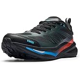 K-Swiss Men's Wild Run Cushioned Trail Running Shoes | 5mm Trail Grip, TPU-Enhanced Stability, Cushioned Comfort, Reinforced Toe &amp; Heel, Road-to-Trail Versatility