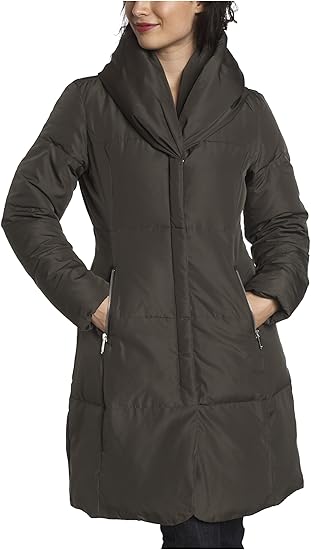 michael kors pillow collar puffer coat