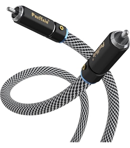 Amazon.com: AudioQuest Coaxial Cable 0.75m Male 75ohm Carbon Black