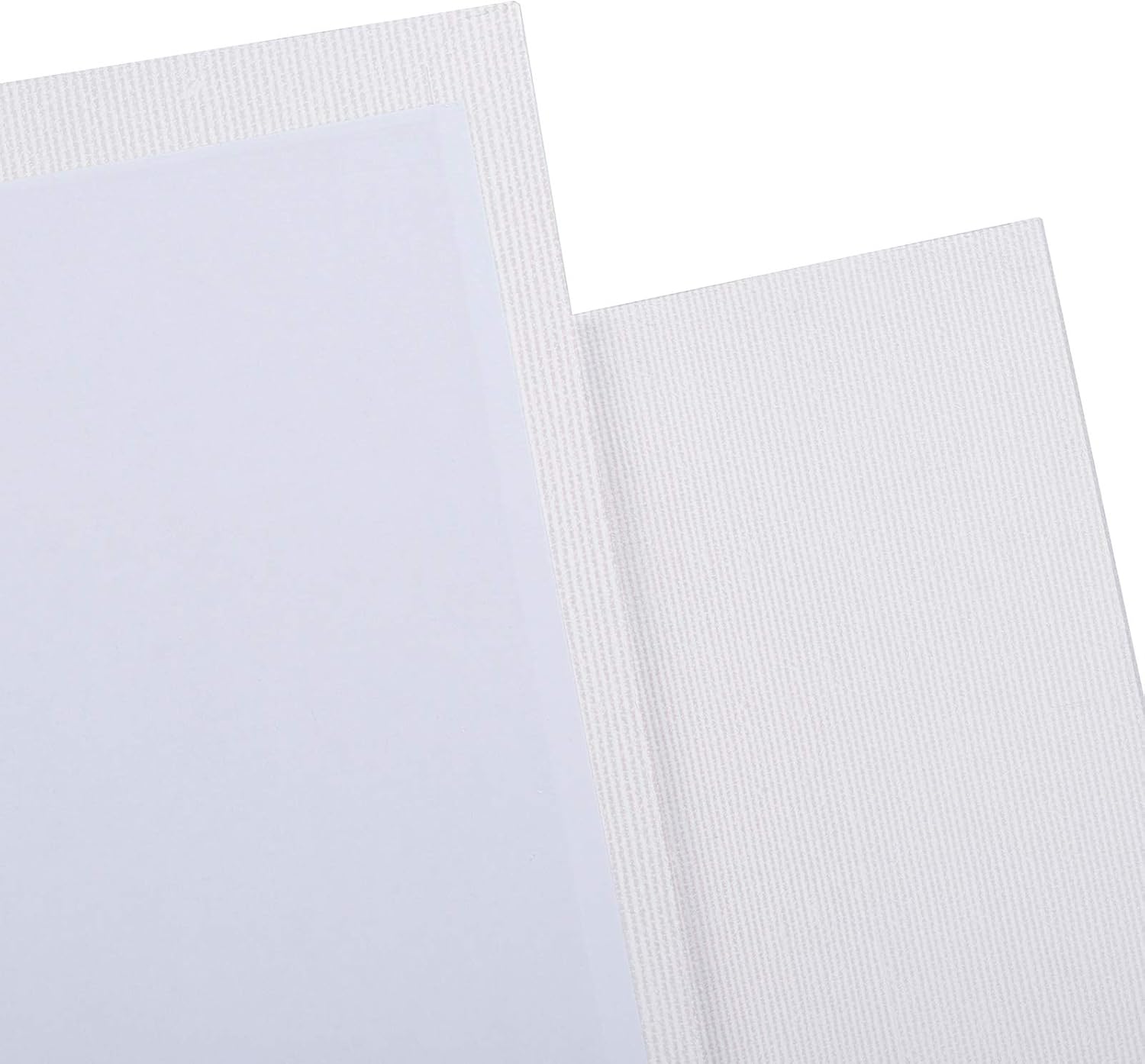 Canvas Boards for Painting Canvas Panels Variety Pack, 4x4, 5x7, 8x10, 9x12, 11x14 Inches, 18 Pack 3mm Thickness Canvas Value Multi Pack