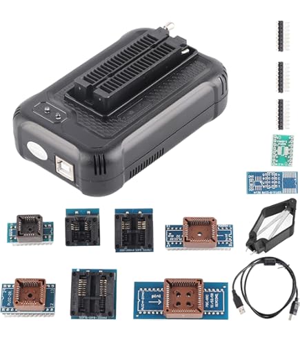 XGECU T48 TL866-3G ROMライター40pin 9アダプター付属 XGecu T48 [TL866-3G] Programmer TL866CS TL866II Replacement