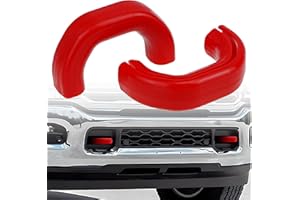 LEVANLIGHT Front Tow Hooks Covers for 2019-2025 RAM 2500/3500, Hitch Cover Customized Car Tow Hooks Compatible with RAM 2500/