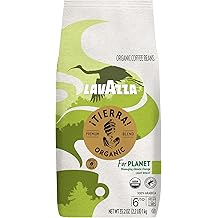 Lavazza &iexcl;Tierra! Organic for Planet Whole Bean Coffee, Light Roast, 100% Arabica, 2.2 lb Bag (pack of 1)