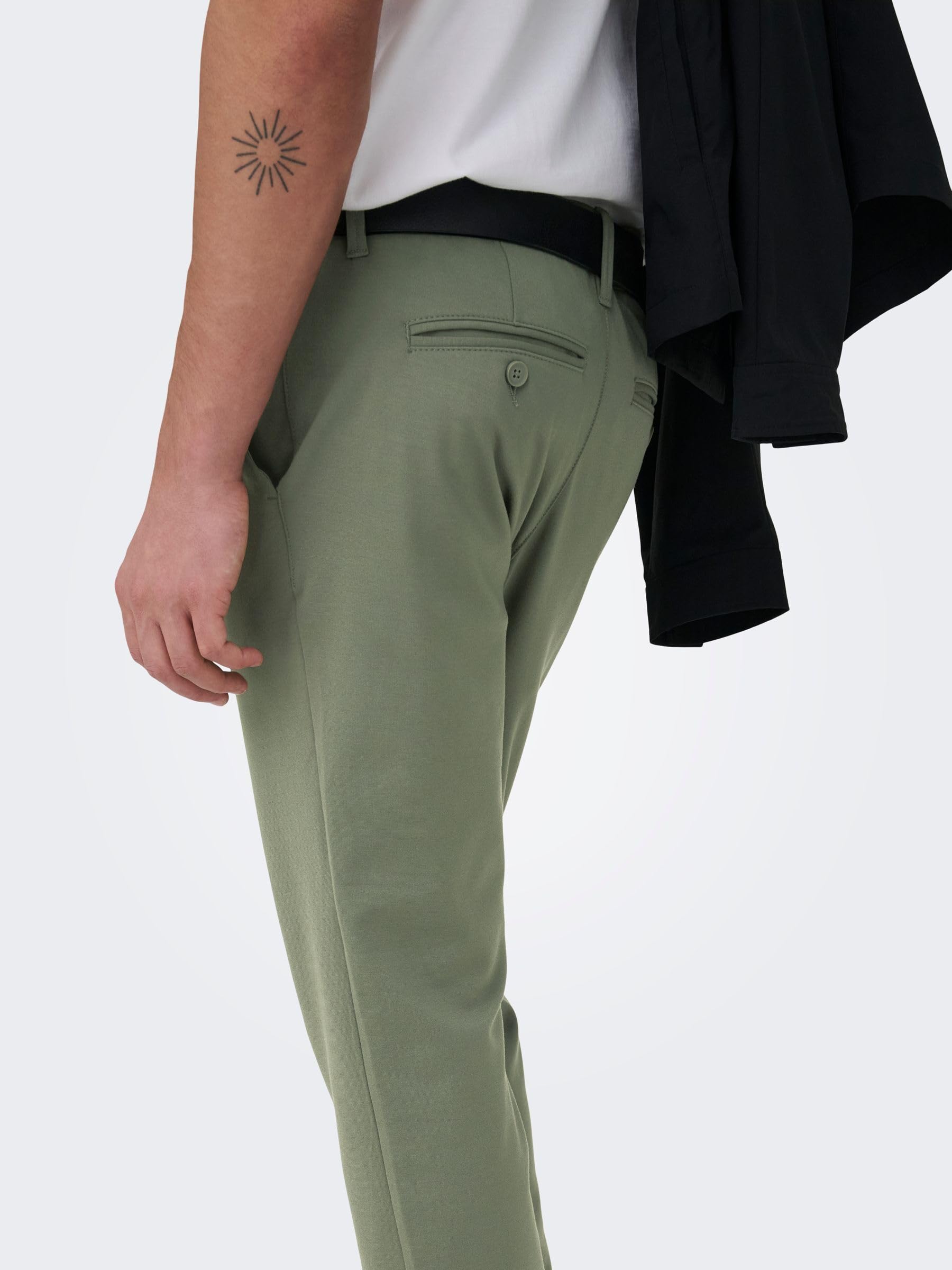 Only & Sons Herren Onsmark Slim Gw 0209 Pant Noos Anzughose, Castor Gray, 30W / 30L EU 7