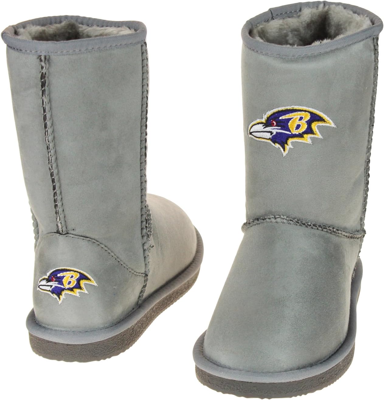 Cuce Shoes Baltimore Ravens NFL Women's The Devotee Boot - Gray