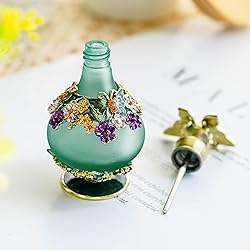 YU FENG Vintage Crystal Perfume Bottles Empty