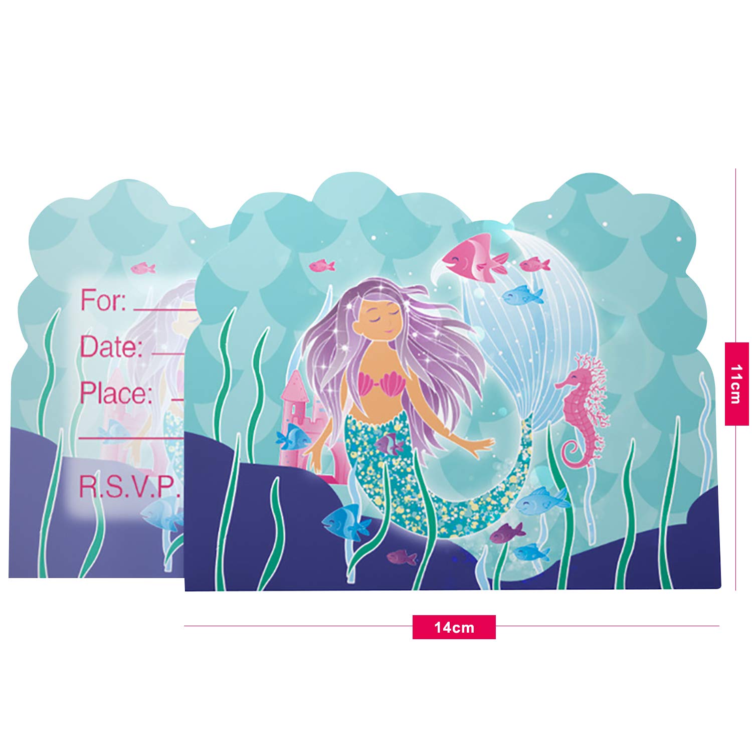 Ragazze Festa Di Compleanno E Baby Shower Calcio 30 Bello Inglese Inviti Battesimo Con Buste Biglietti Cartoline Per Bambini Qemsele Inviti Compleanno Bambini Articoli Per Feste E Compleanni Inviti