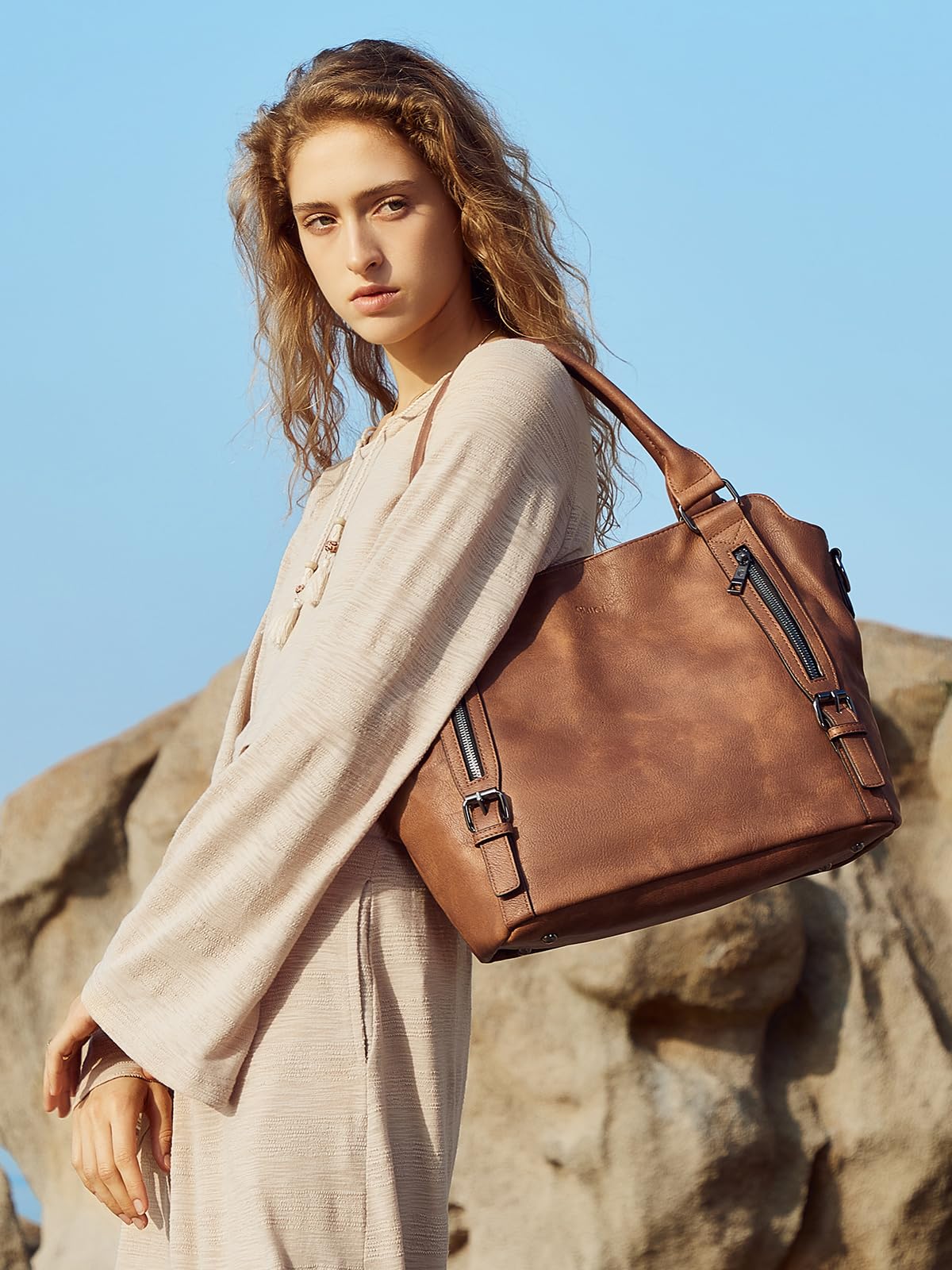 Women Soft Leather Purses Handbags