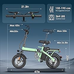 Foldable Electric Bike for Adults and