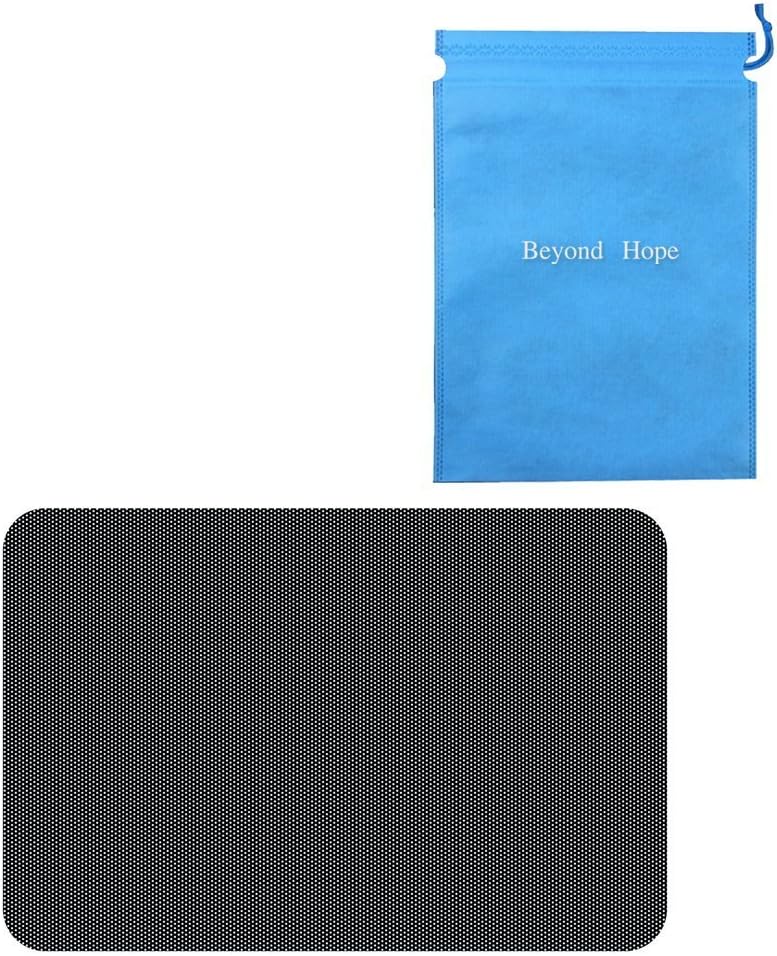 Beyond Hope Large Static Cling Car Side Window Sun Shades -2pack-black (16.5w X 14.9l Inches) Plus Bonus Reusable Bag