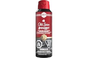 Old Spice Red Collection Deodorant for Men, Swagger Scent, Body Spray, Aluminum Free, 144g