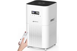 Dayette Air Purifiers for Home Large Room up to 3000 Sq Ft, Upgraded H14 Ture Hepa Air Filter, Air Purifier with Air Quality Monitor, 22dB Sleep Mode