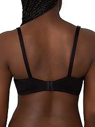 Fruit of the Loom womens T-shirt T Shirt Bra, Black