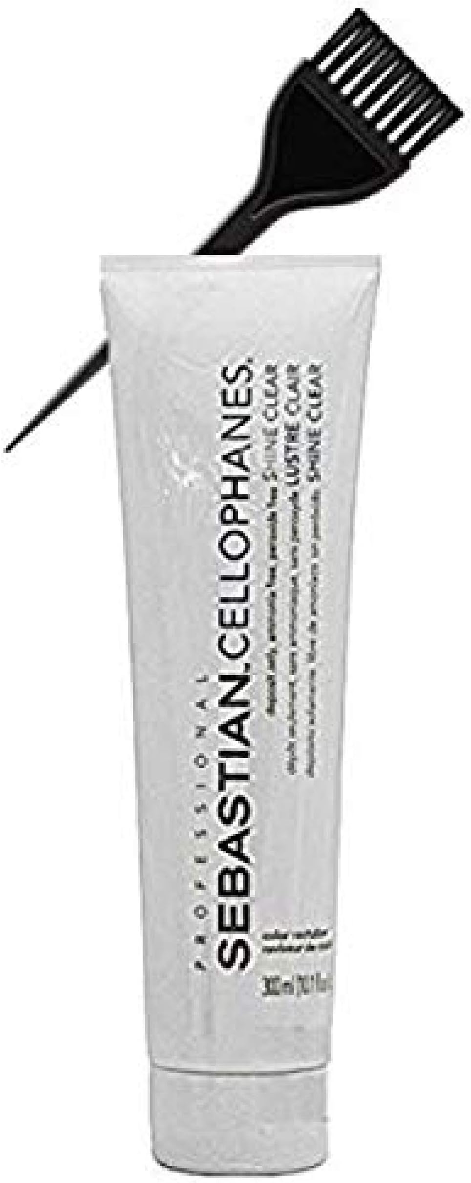 CELLOPHANES, Hair Color Revitalizer with A3 Complex Conditioner, Deposit Only, Ammonia-Free, Peroxide-Free (with Sleek Tint Applicator Brush) Haircolor Dye (SHINE CLEAR - 10.1 ounce / 300 ml)