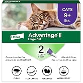 Advantage II Large Cat Topical Flea Treatment &amp; Prevention, 2ct