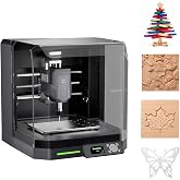 Genmitsu Cubiko Desktop CNC Router Machine with Enclosure for Beginners | Auto Z-Probing, WiFi &amp; App Control for PCB Milling, Wood &amp; Acrylic Woodworking, Polishing, Drawing