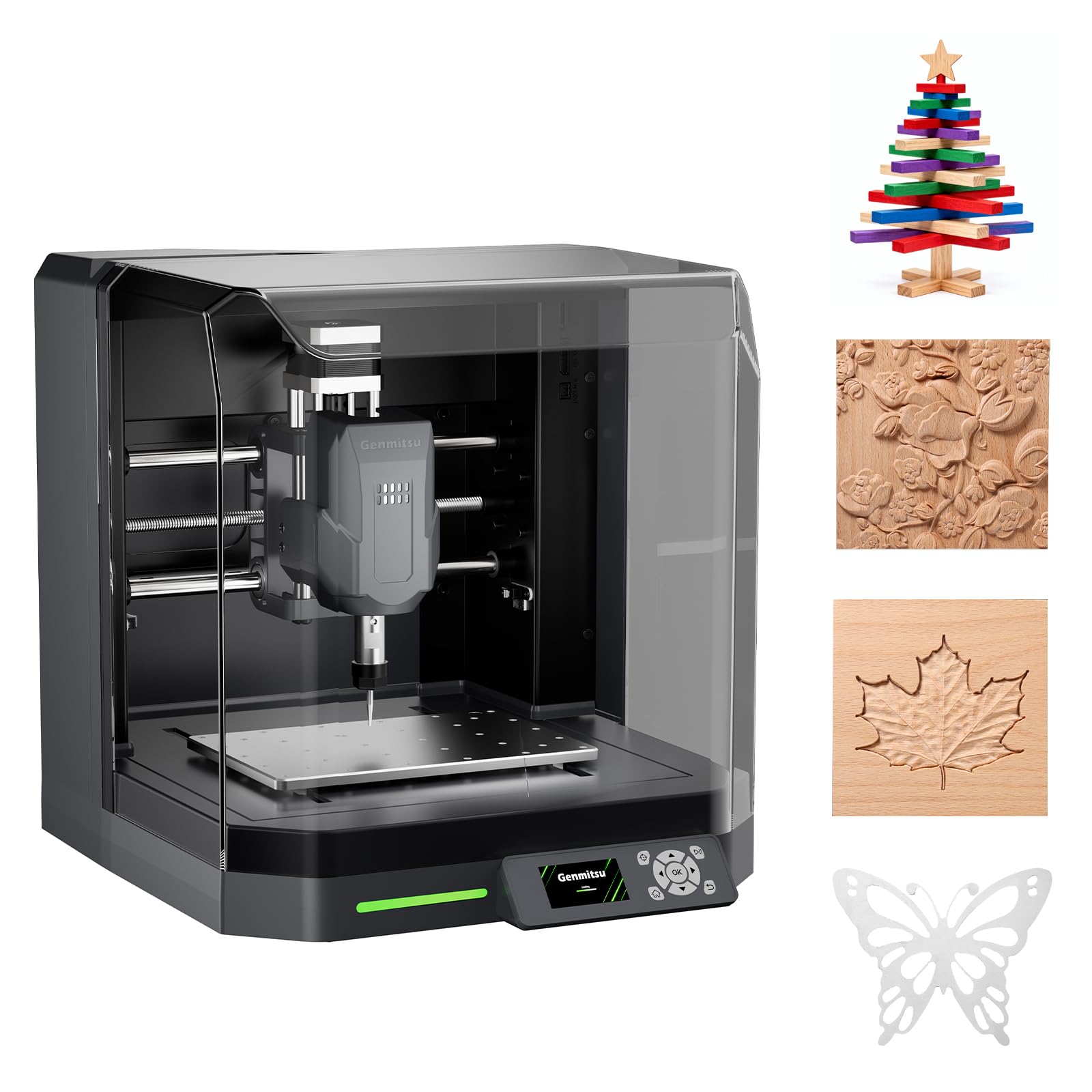 Mua Genmitsu Cubiko Desktop CNC Router Machine with Enclosure for ...