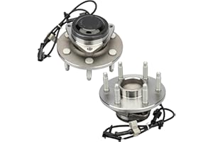 IRONTEK Front Wheel Hub Assembly 515054 Wheel Bearing fit 1999-2012 Chevy Sierra GMC Silverado Cadillac Replacement for 6 Lugs Wheel Hubs with ABS Fits ONLY 2WD