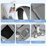 Aolso 4-in-1 Baby Carrier Newborn to Toddler Grey 3.5-18kg view 7