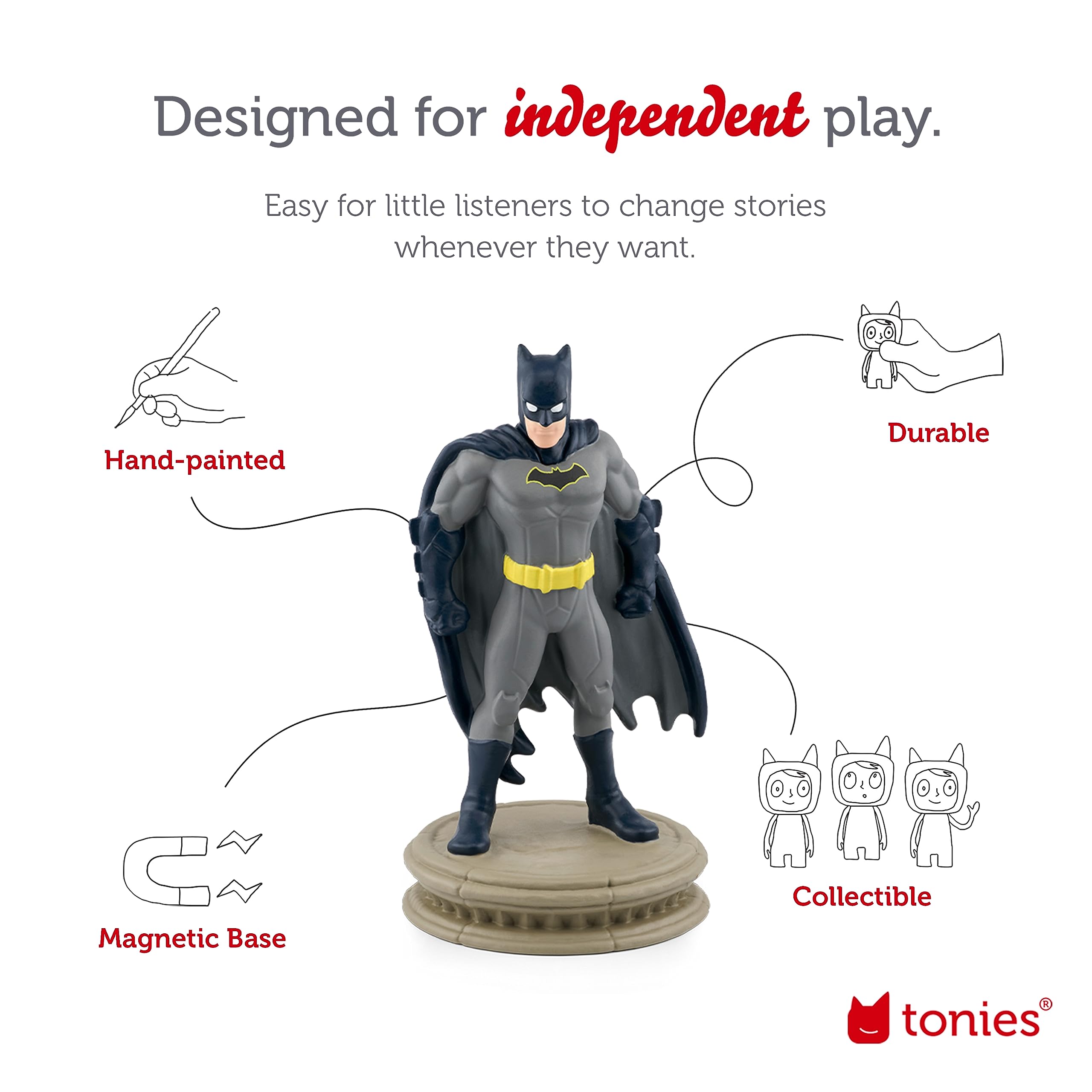 Tonies Batman Audio Toy Figurine from DC