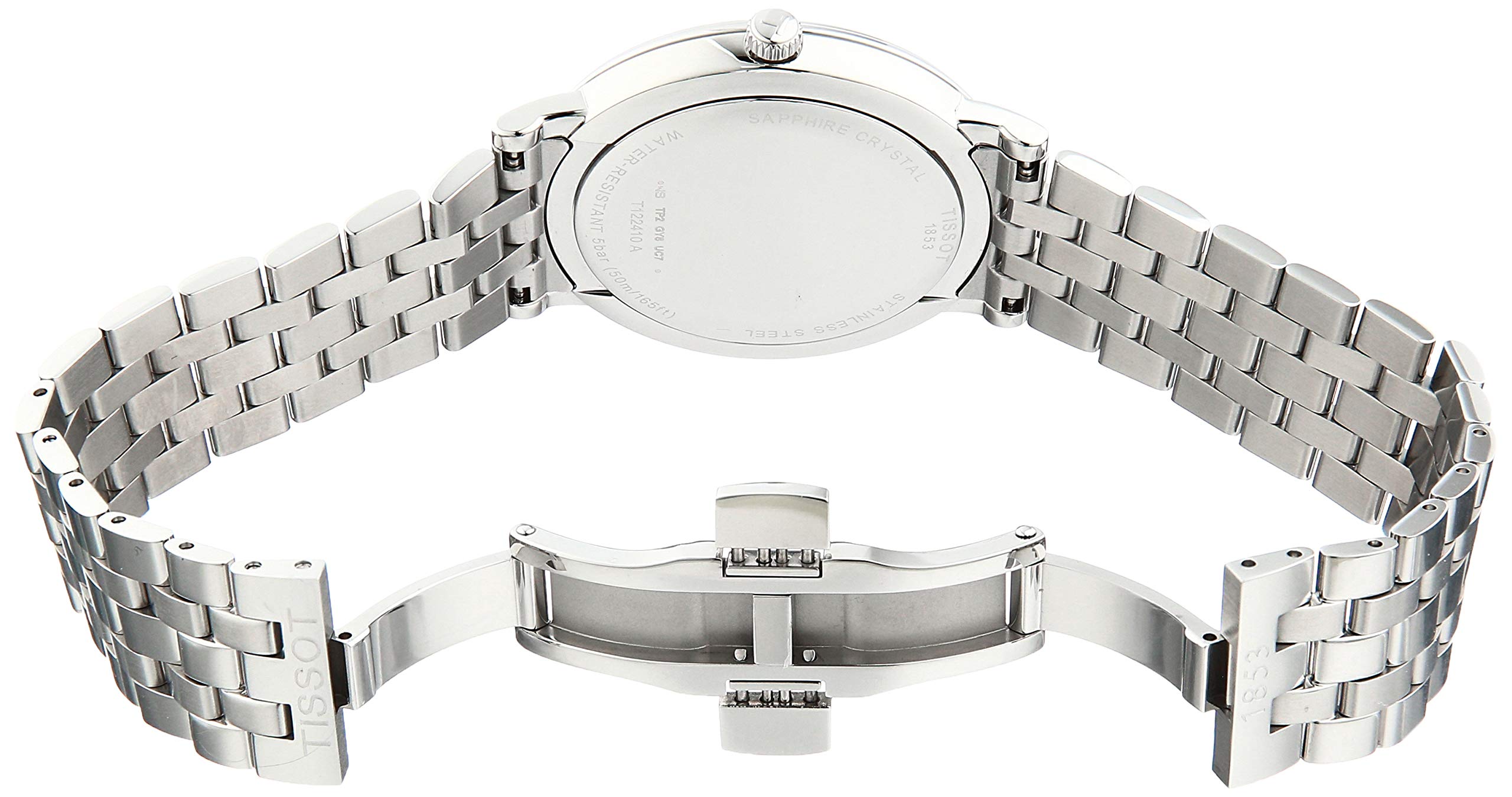 Tissot Unisex-Adult Carson Stainless Steel Dress