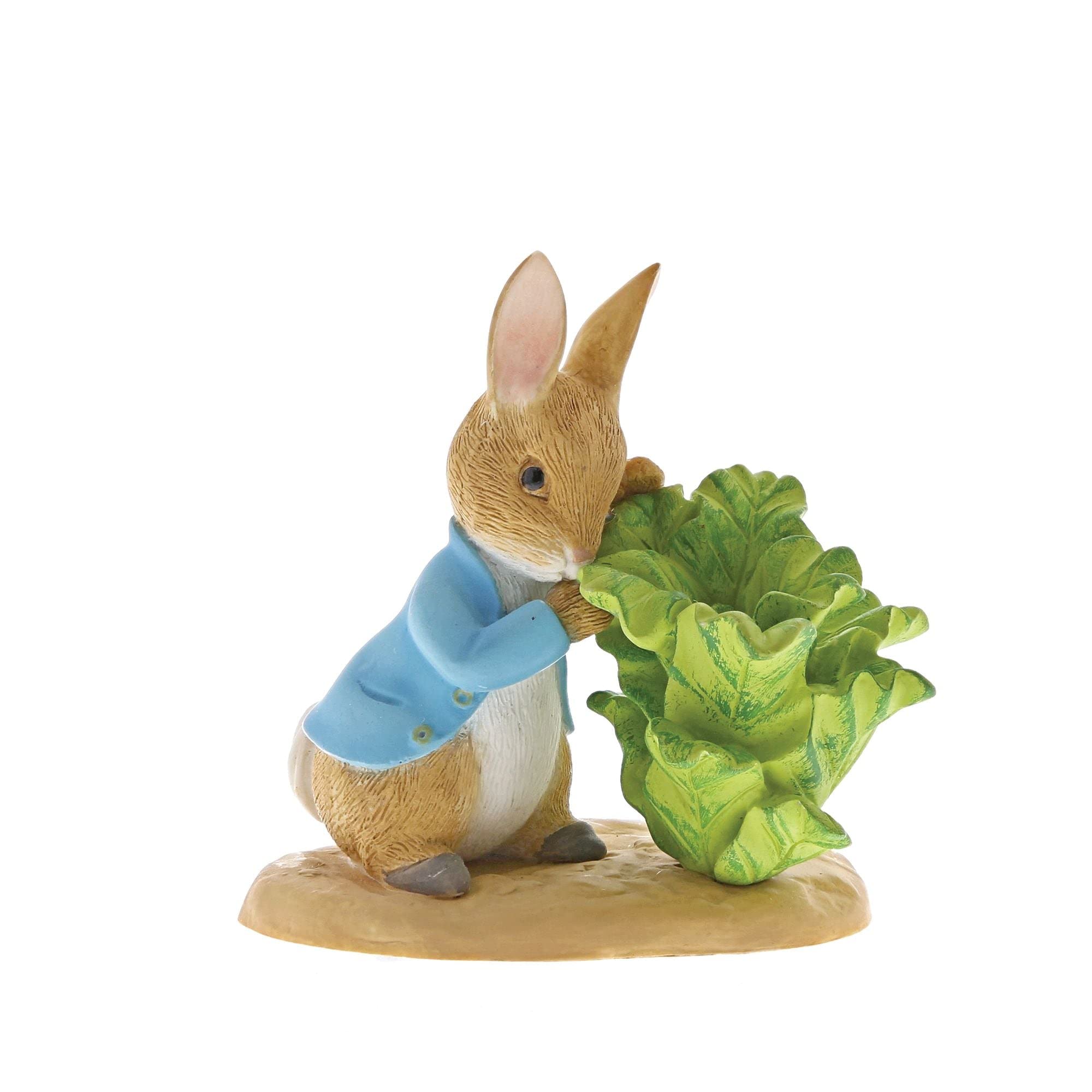 Beatrix Potter Peter Rabbit With Lettuce Figurine