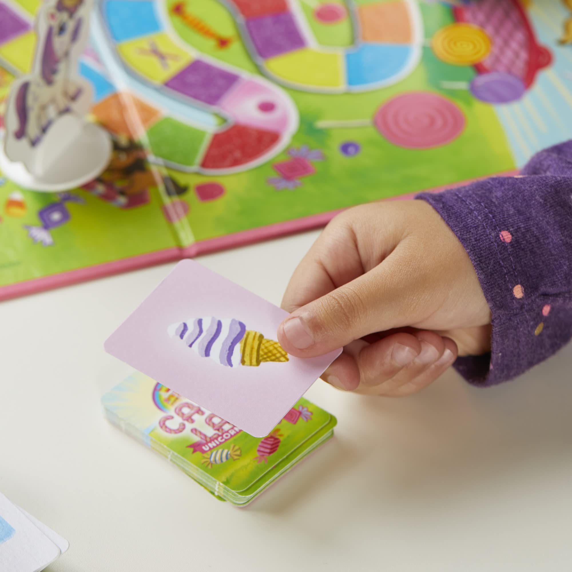 Hasbro Gaming Candy Land Unicorn Edition Preschool Board Game | Back to School Gifts for Kids | Classroom Toys | Ages 3+ (Amazon Exclusive)
