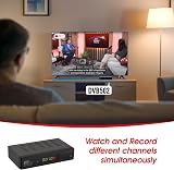August DVB502 256GB SSD Freeview HD Set Top Box Twin Tuner Recorder HDMI view 2