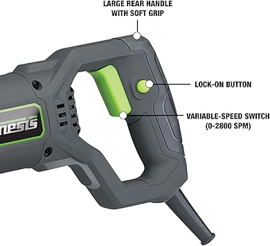 Genesis GRS750 Reciprocating Saws product image 5
