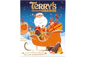 Terry's Chocolate Oranges Advent Calendar - Delicious Tasting Treats and Fun for the Whole Family - Have Yourself a Very Terry Christmas