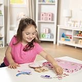 Melissa & Doug Nina Ballerina Magnetic Wooden Dress-Up Doll Pretend Play Toy 3+ view 5