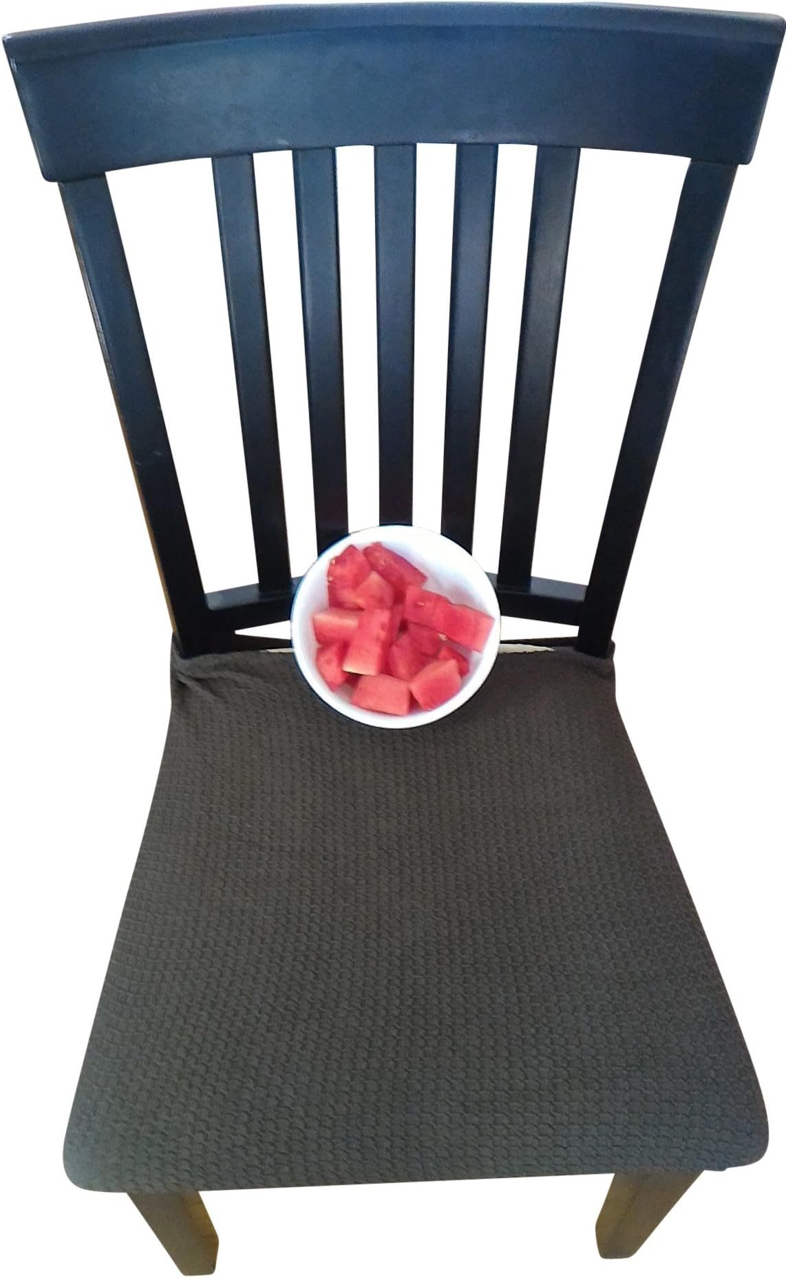Waterproof Dining Chair Cover Protector - Pack of 2 - Perfect For Pets, Kids, Elderly, Restaurants, Party - Machine Washable, Elastic, Removable, Premium Quality, Clean the Mess Easily (Faded Brown)
