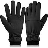 Gopaice Winter Skiing Gloves for Men & Women, Waterproof Thermal,Touchscreen Lightweight with Non-Slip Grip for Cycling Running in Cold Weather