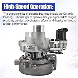 Blrack 830724-5001 Geramic Bearing Turbocharger