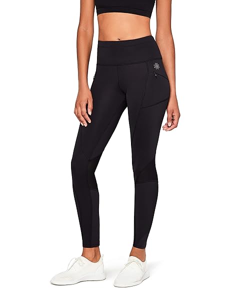 AURIQUE Damen Thermo Lauf-Leggings