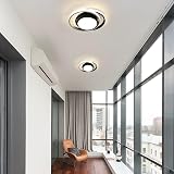 Comely Modern LED Ceiling Light 32W 2350LM Warm White 3000K Black view 6