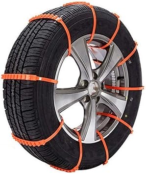 Amazon Co Jp 10個雪雨泥車自動車ホイールタイヤナイロン滑り止めチェーンベルト 92cm スポーツ アウトドア