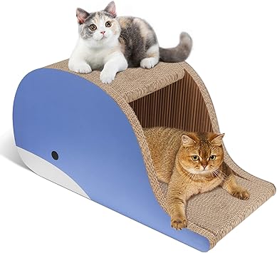 Amazon Roomingcare 猫爪とぎ オシャレ 大型 つめとぎ クジラ版猫ハウス 安定 頑丈 無臭 強化ダンボール 高密度 防寒 サイズ61 31 31 Cm Msbc 爪とぎ 通販 Amazon Roomingcare 猫爪とぎ オシャレ 大型 つめとぎ クジラ版猫ハウス 安定 頑丈 無臭 強化ダンボール 高密度 防寒 サイズ61 31 31 Cm Msbc 爪とぎ 通販